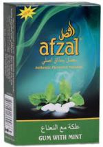 Afzal Shisha Tobacco 250g Gum Mint