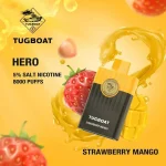 Tugboat Hero 8000 Puffs Strawberry Mango