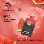 Tugboat Hero 8000 Puffs Watermelon Bubble Gum
