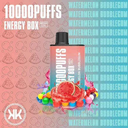 KK Energy Box Watermelon Bubblegum 10000 Puffs
